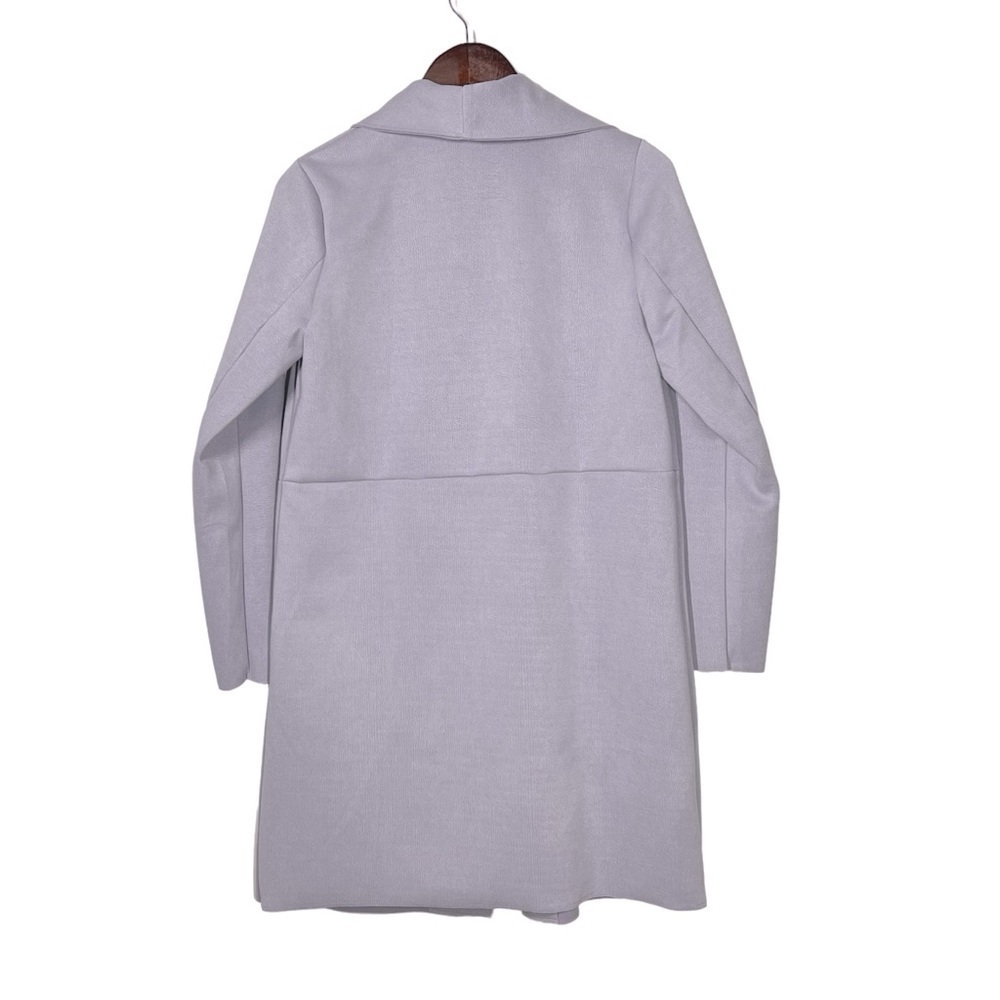 NWT STORY ON Amelia Open Front Long Blazer Lavend… - image 3